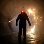 Un technicien inspecte une canalisation avec une caméra HD professionnelle